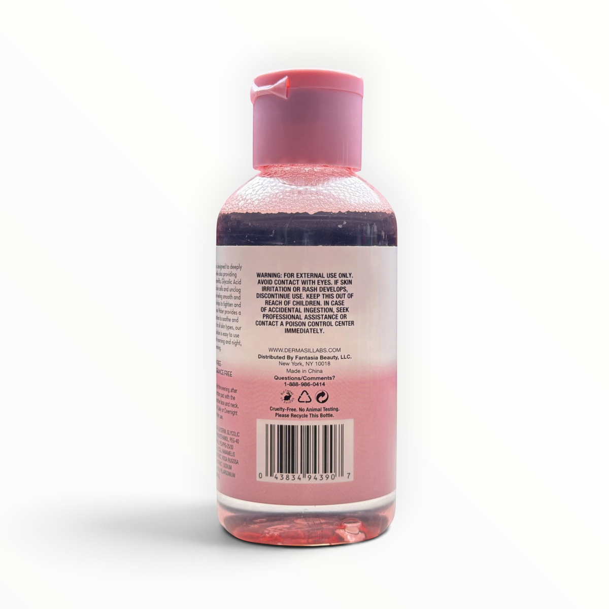 Dermasil Labs AHA Glycolic Acid Toning Solution 4 fl oz