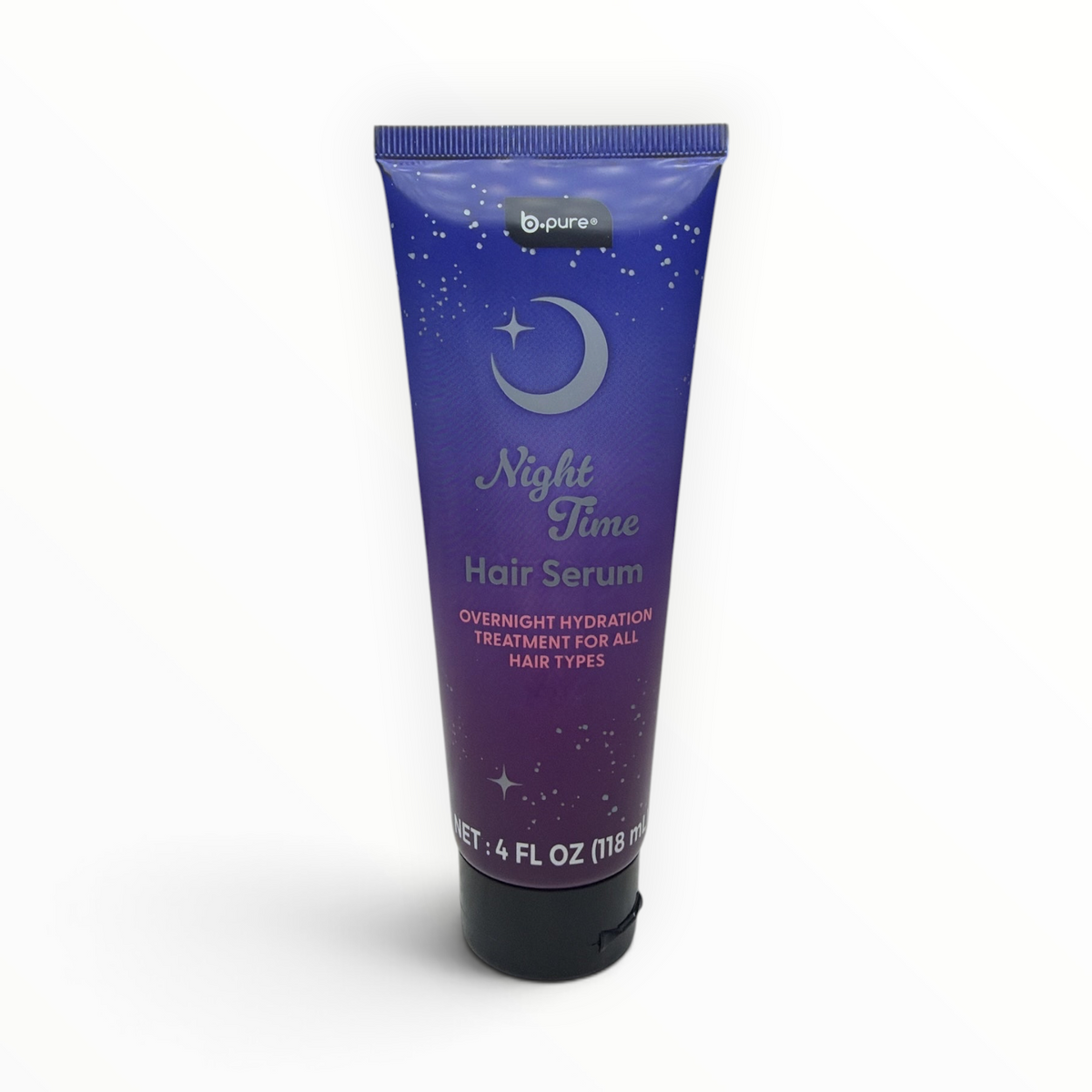 b.pure Night Time Hair Serum overnight hydration treatment tube, 4 fl oz