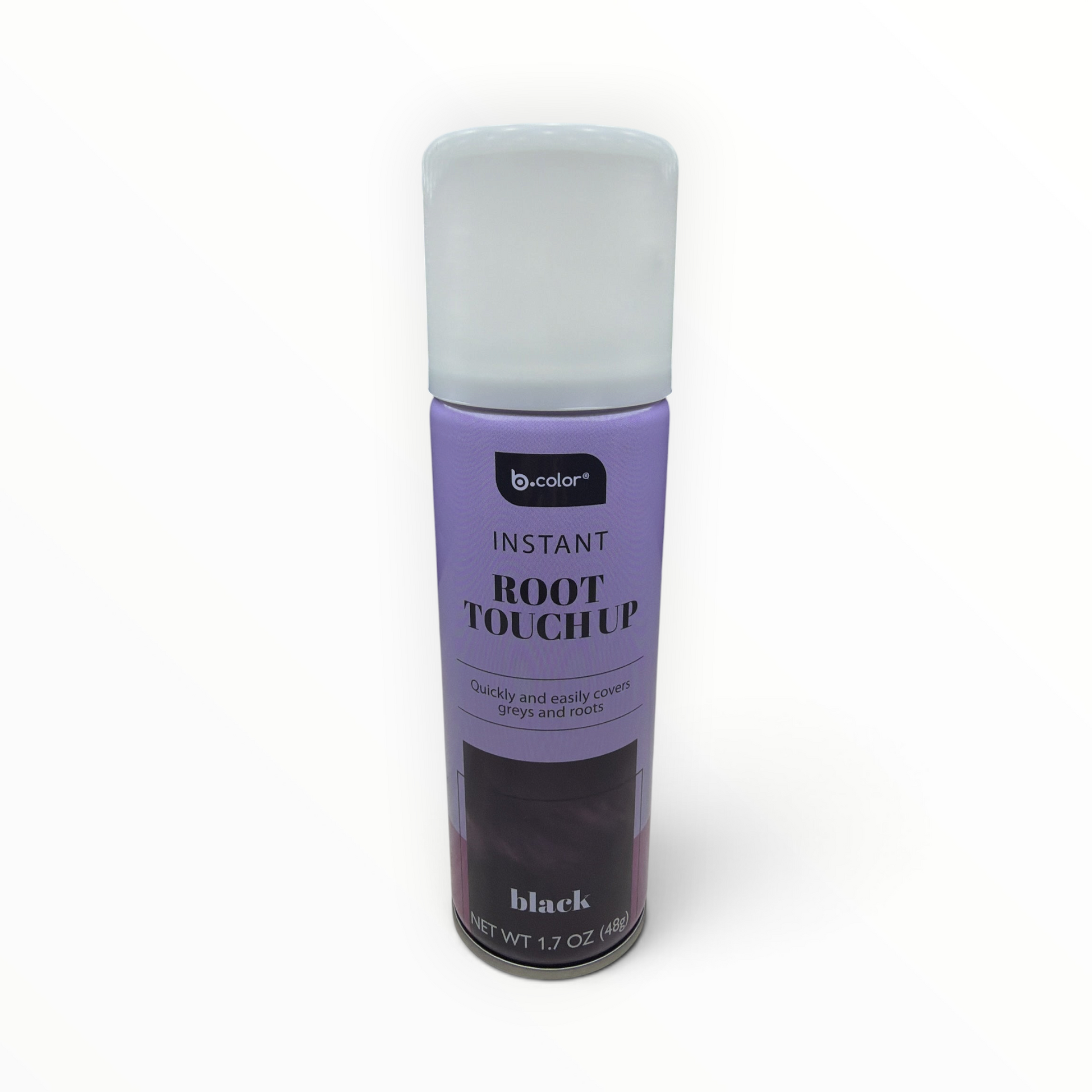 b.color Instant Root Touch-Up Spray in Black, 1.7 oz aerosol can