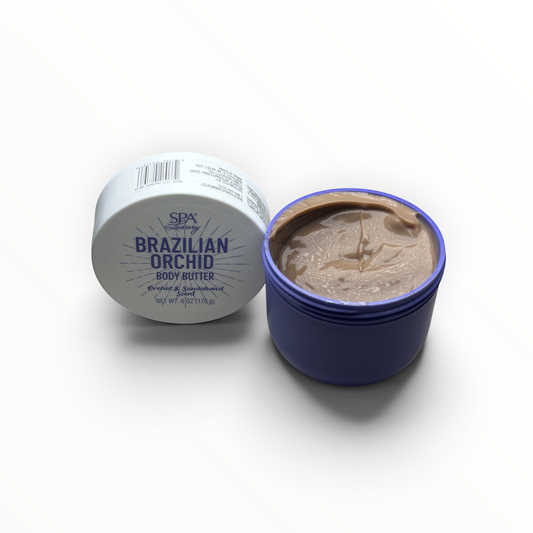 SPA Luxury Brazilian Orchid Body Butter 6 oz jar