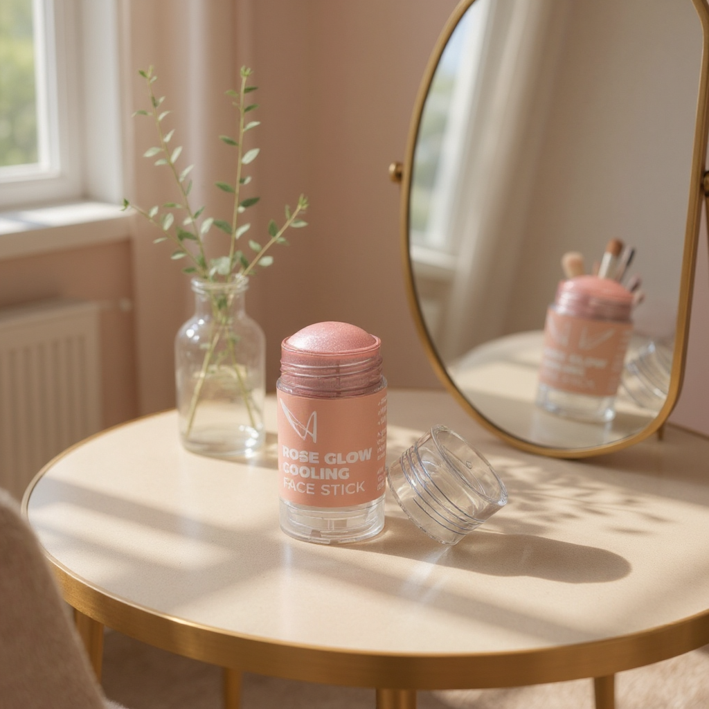LASplash Cosmetics Rose Glow Cooling Face Stick 1 oz