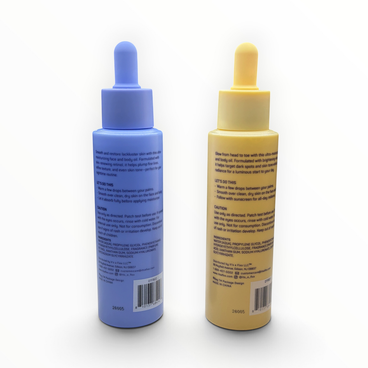 spa·scentials Face & Body Oil Duo Set