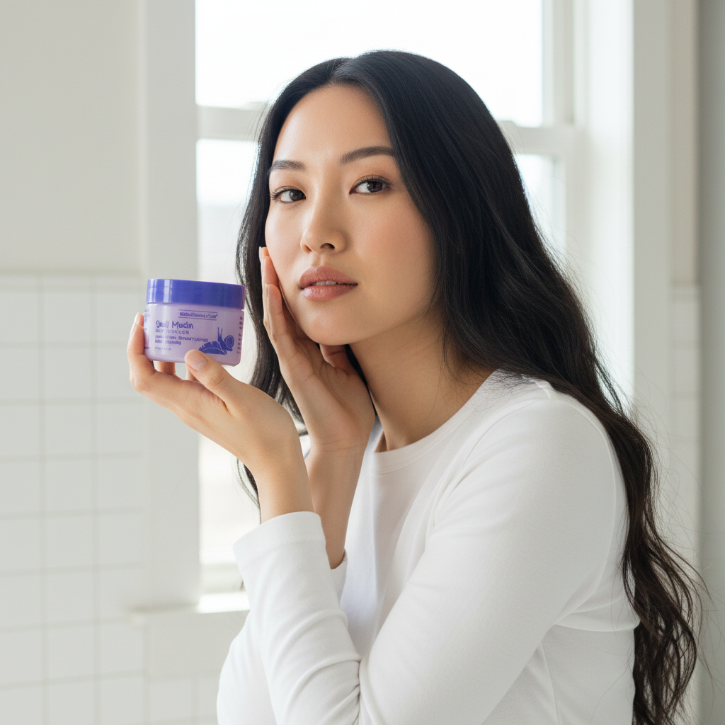 Global Beauty Care Snail Mucin Facial Moisturizer 1.7 fl oz