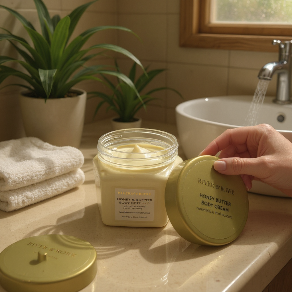River & Rowe Honey Butter Body Cream with Ceramides 5 fl oz