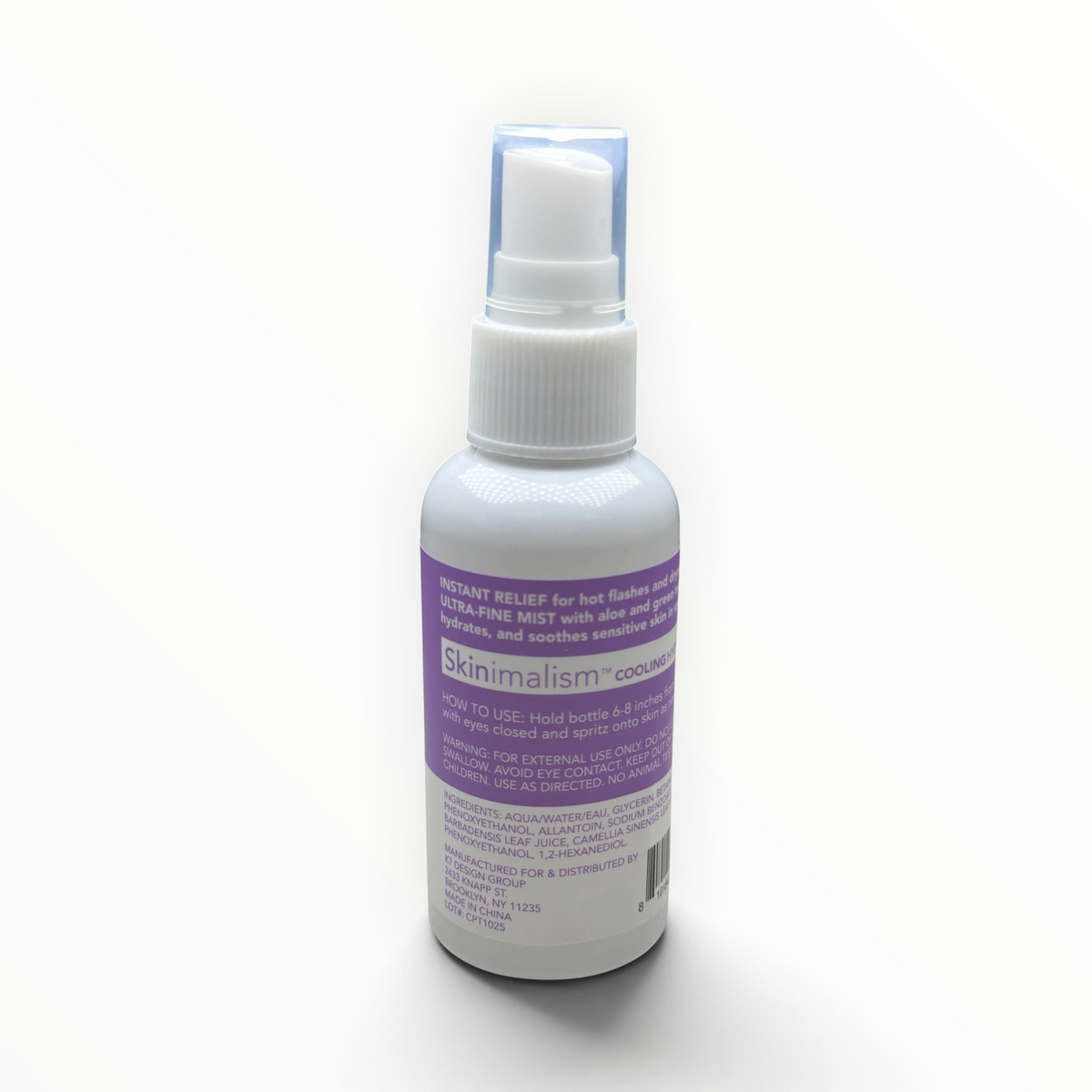 Skinimalism Cooling Hydro-Mist with Aloe & Green Tea 2 fl oz