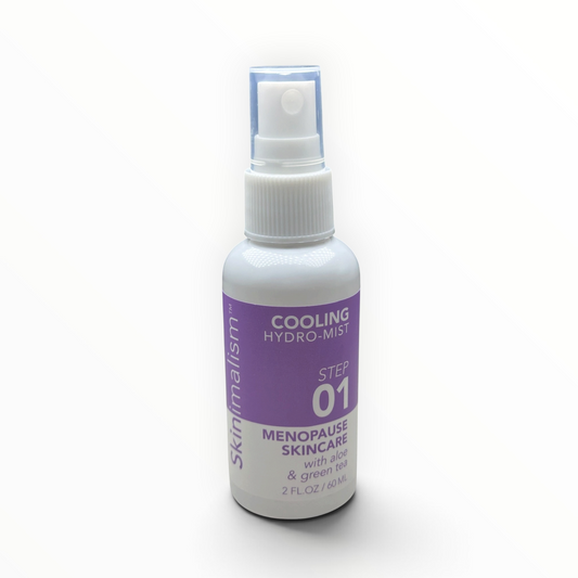 Skinimalism Cooling Hydro-Mist with aloe and green tea, 2 fl oz facial spray bottle