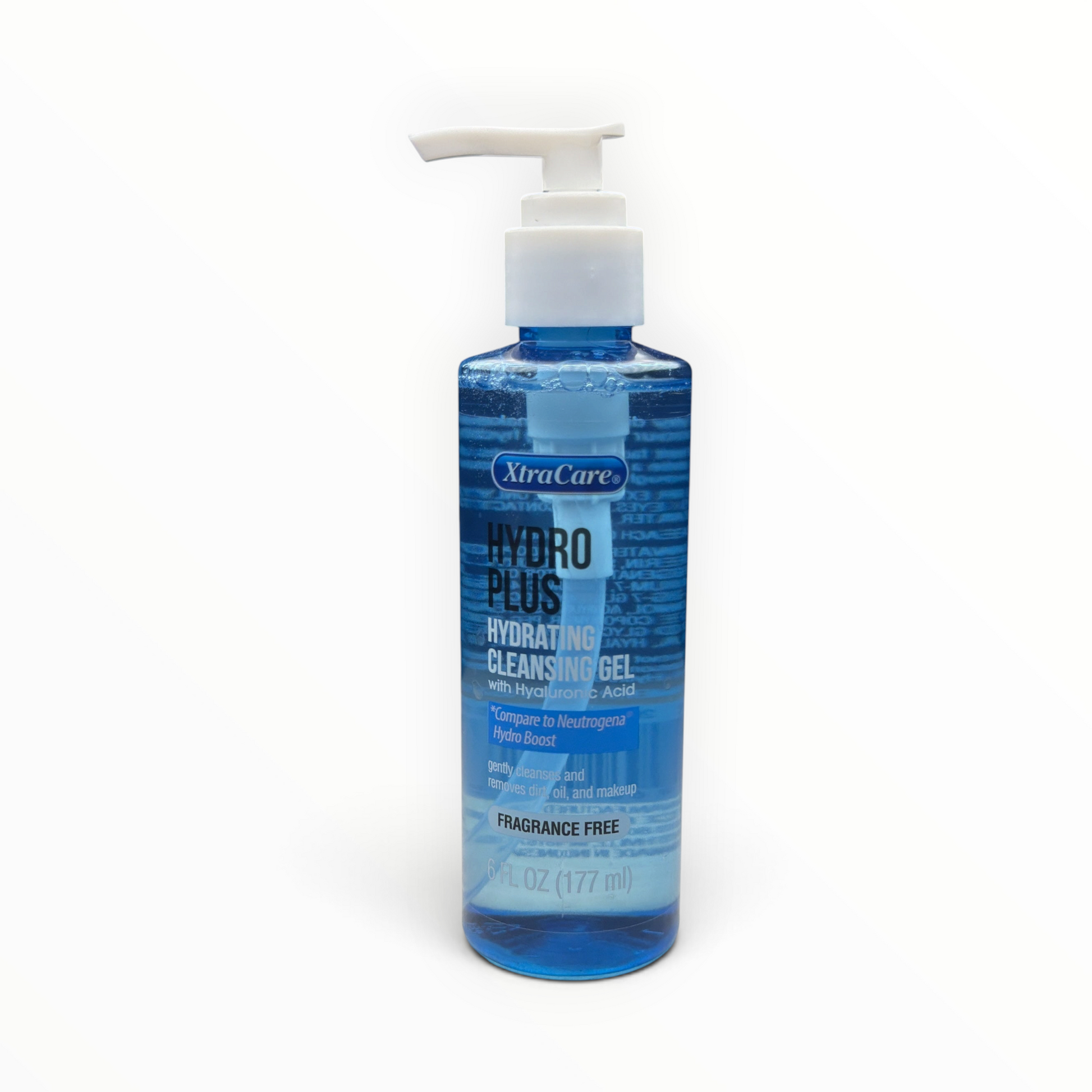 XtraCare Hydro Plus Hydrating Cleansing Gel with hyaluronic acid 6 fl oz pump bottle