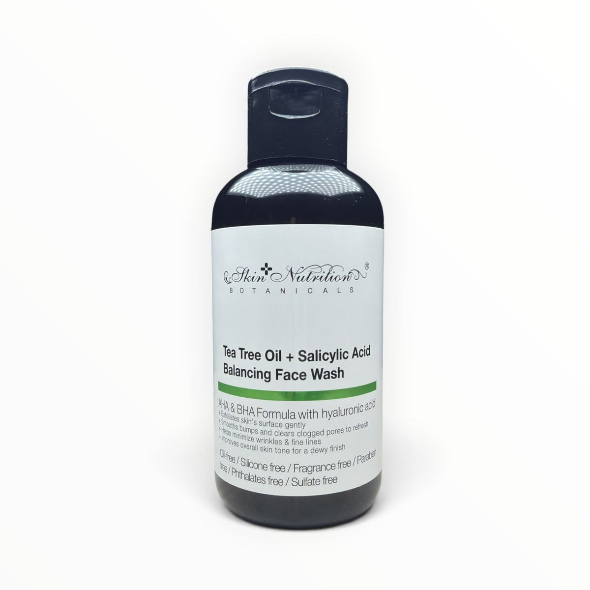 Skin Nutrition Botanicals Tea Tree Oil and Salicylic Acid Balancing Face Wash 4 oz bottle