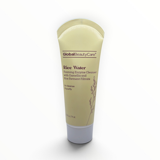 Global Beauty Care Rice Water Foaming Enzyme Cleanser 2.5 fl oz tube