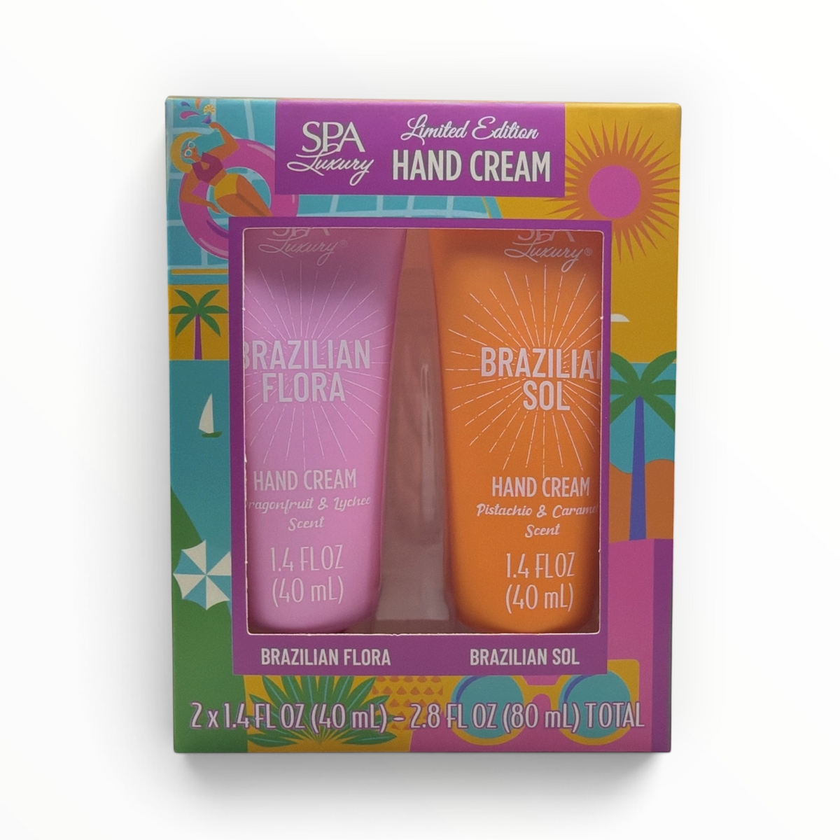 SPA Luxury Brazilian Flora and Brazilian Sol Hand Cream gift set